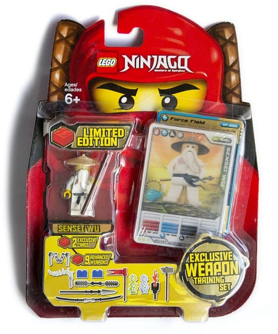 Exclusive Weapon Training Set - Limited Edition LEGO Ninjago set (#853111-1, 2011)