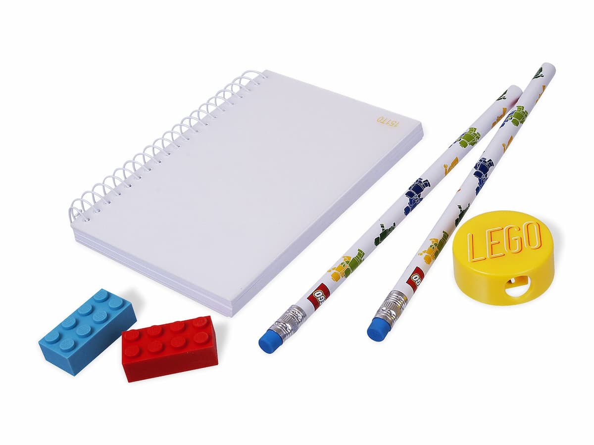 Signature Minifigure Stationery Set LEGO Stationery and Office Supplies set (#853143-1, 2011)