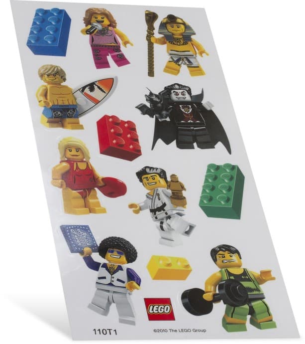 Minifigure Sticker Set LEGO set (#853216-1)