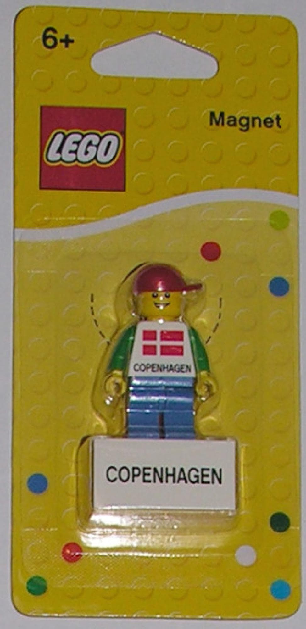 Copenhagen LEGO Store Magnet [Male] LEGO set (#853313-1)