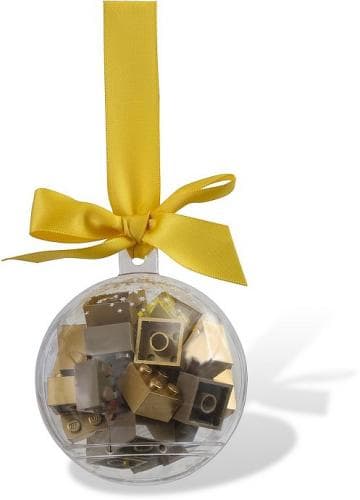 Holiday Ornament with Gold Bricks LEGO set (#853345-1)
