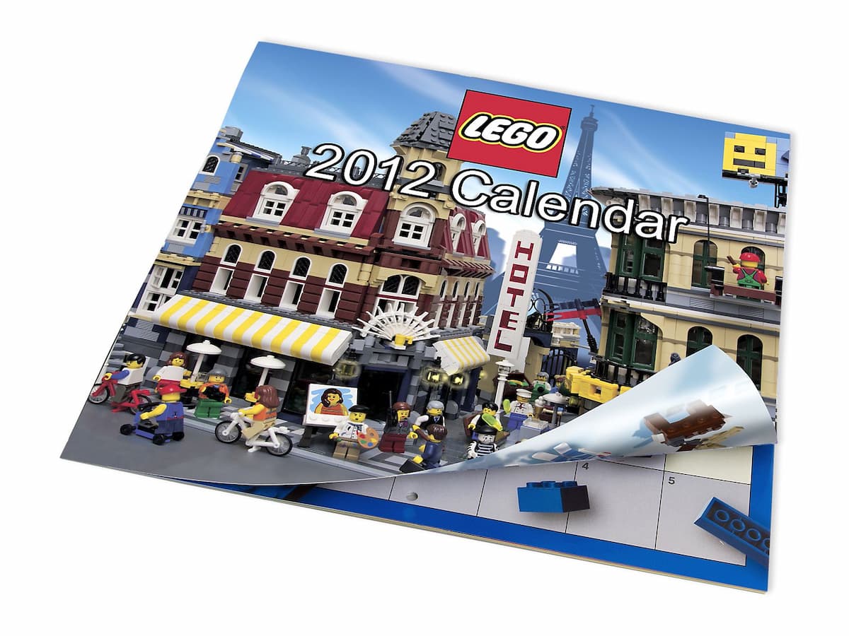 2012 US Calendar LEGO Stationery and Office Supplies set (#853352-1, 2011)