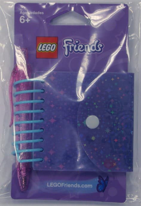 Friends Pen and Notebook LEGO Stationery and Office Supplies set (#853389-1, 2012)