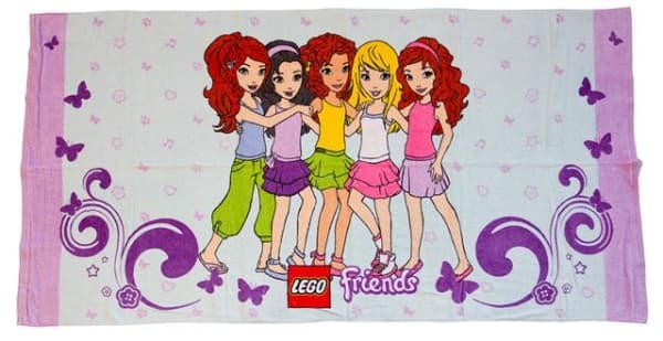 Friends Towel LEGO Houseware set (#853397-1, 2010)