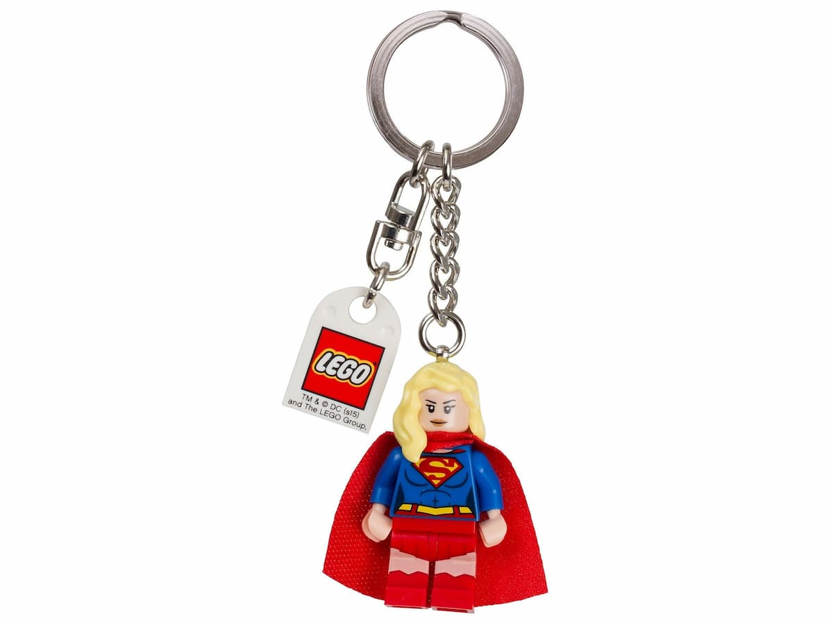 Supergirl Key Chain LEGO Key Chain set (#853455-1, 2015)
