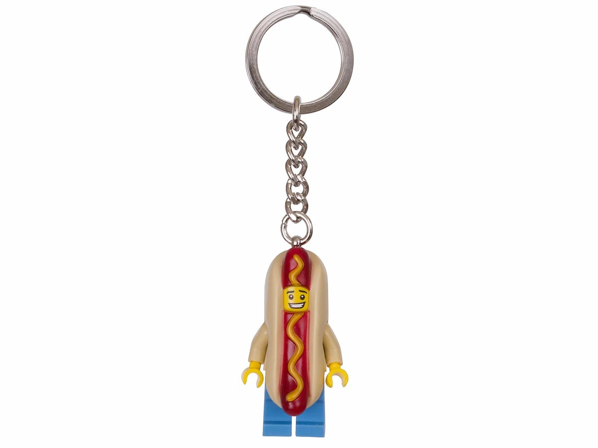 Hot Dog Guy Key Chain LEGO Key Chain set (#853571-1, 2016)