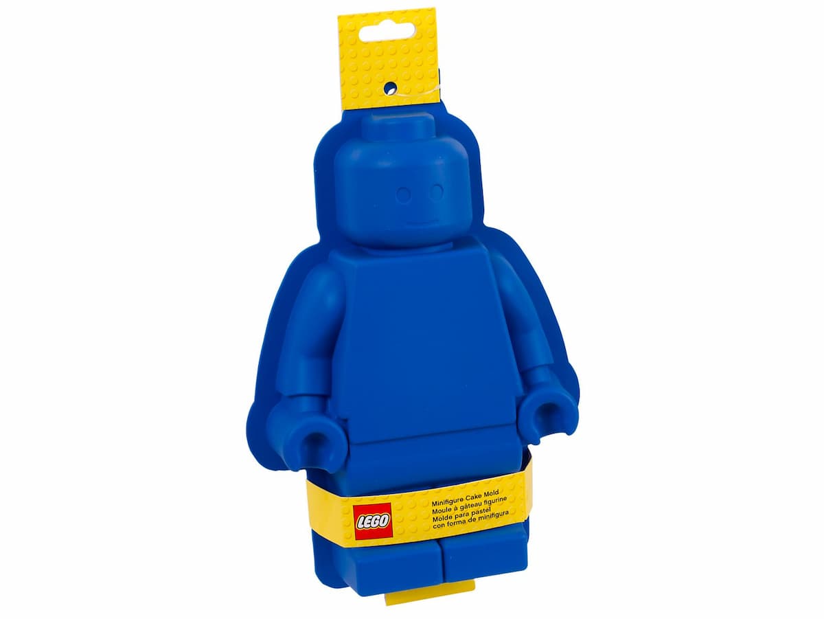 Minifigure Cake Mold, Blue LEGO Houseware set (#853575-1, 2016)
