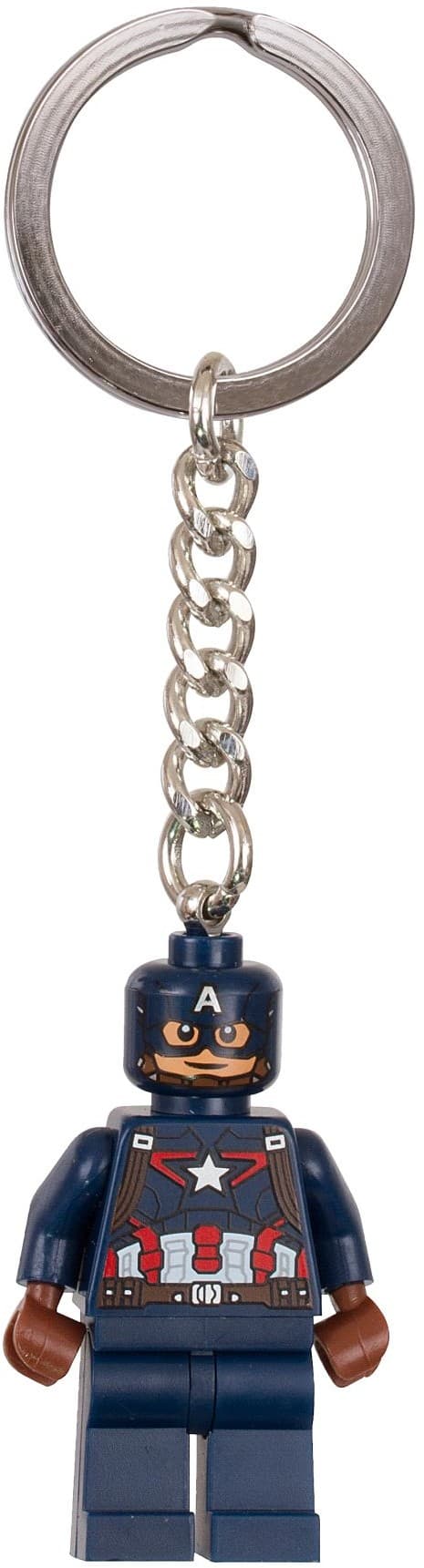 Captain America Key Chain LEGO Key Chain set (#853593-1, 2016)