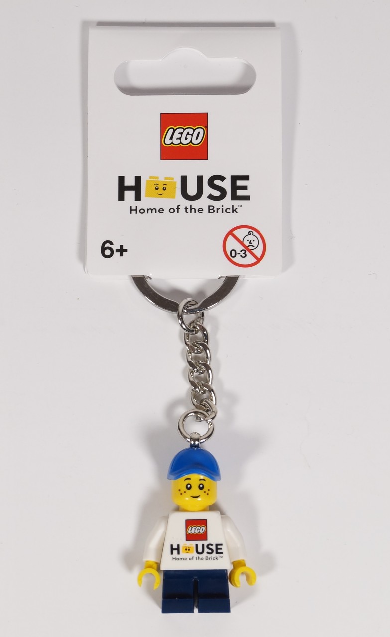 LEGO House Boy Key Chain LEGO Key Chain set (#853711-1, 2017)