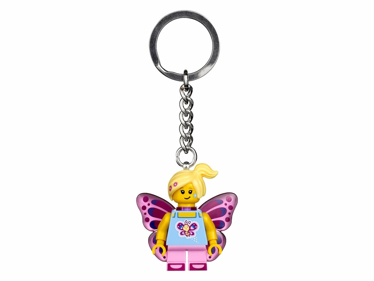Butterfly Girl Key Chain LEGO Key Chain set (#853795-1, 2018)