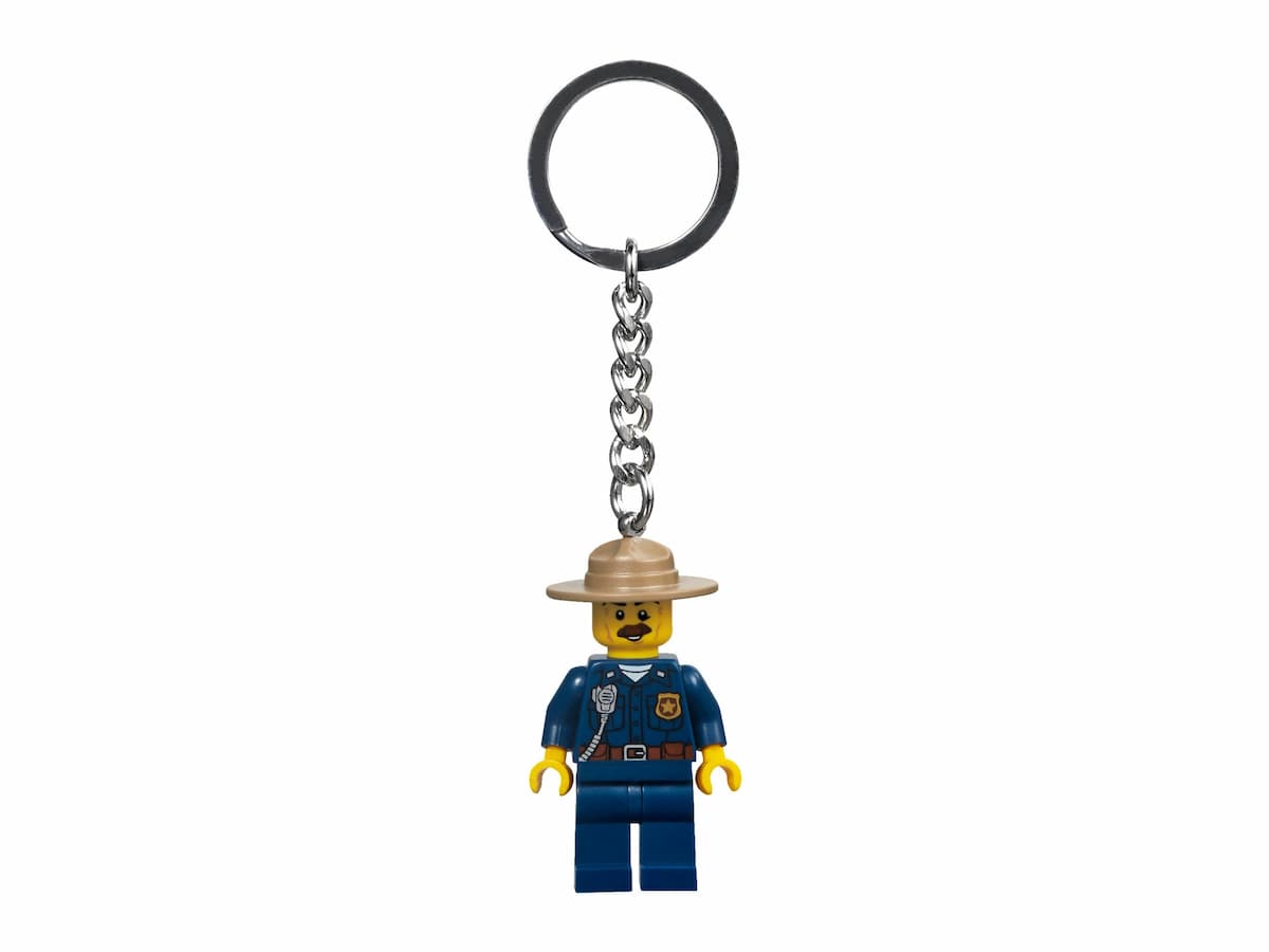 Mountain Police Key Chain LEGO Key Chain set (#853816-1, 2018)