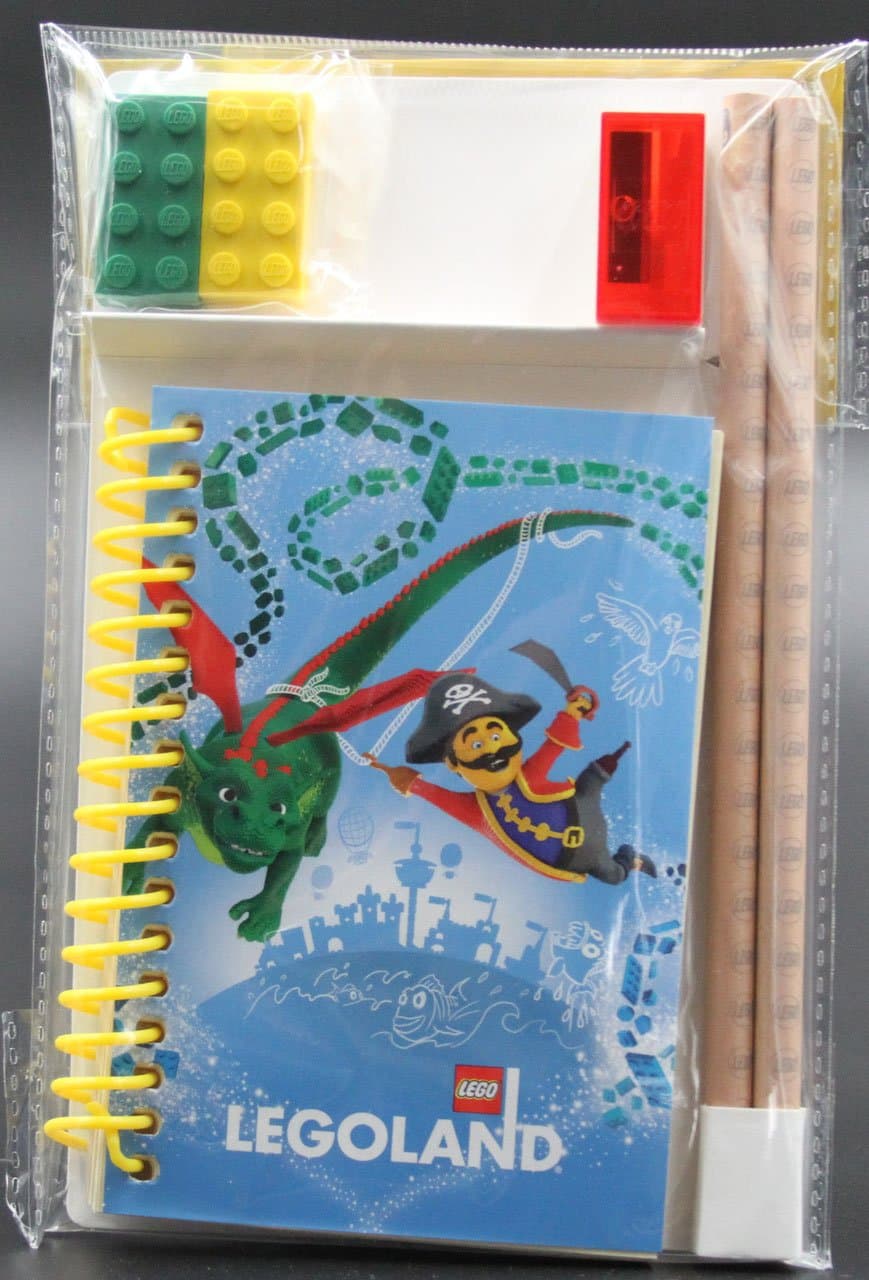 LEGOLAND Stationery Set LEGO Stationery and Office Supplies set (#853836-1, 2018)