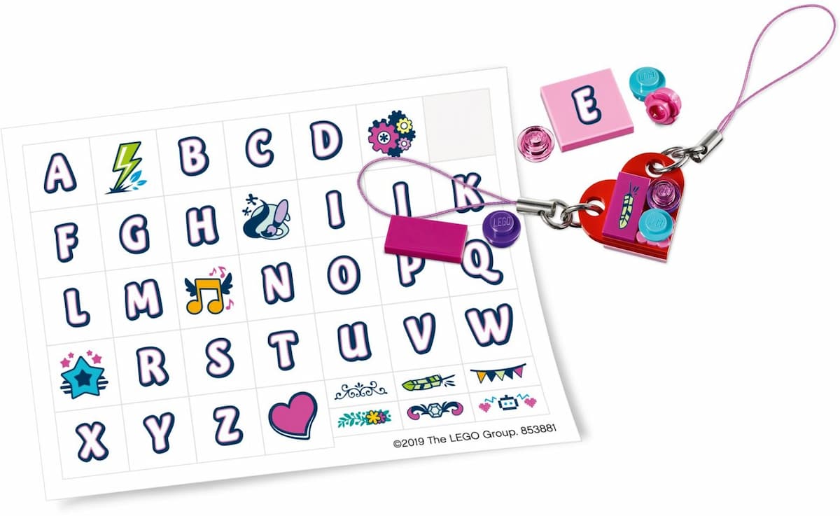 Friends Creative Bag Charms LEGO set (#853881-1)
