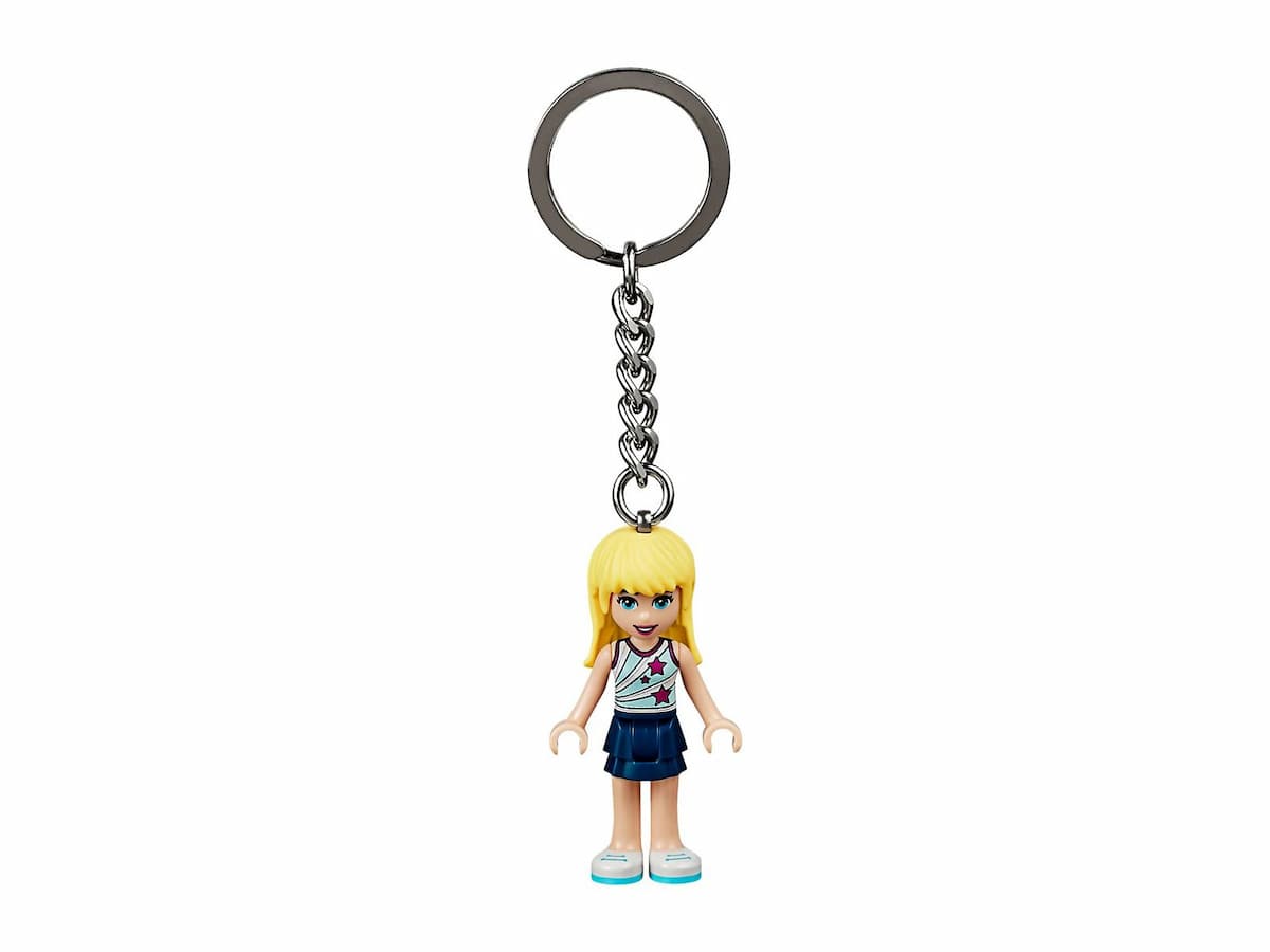 Stephanie Key Chain LEGO Key Chain set (#853882-1, 2019)