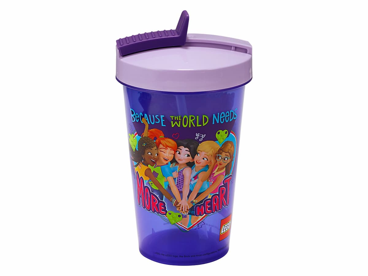 Friends Tumbler with Straw LEGO Houseware set (#853889-1, 2019)