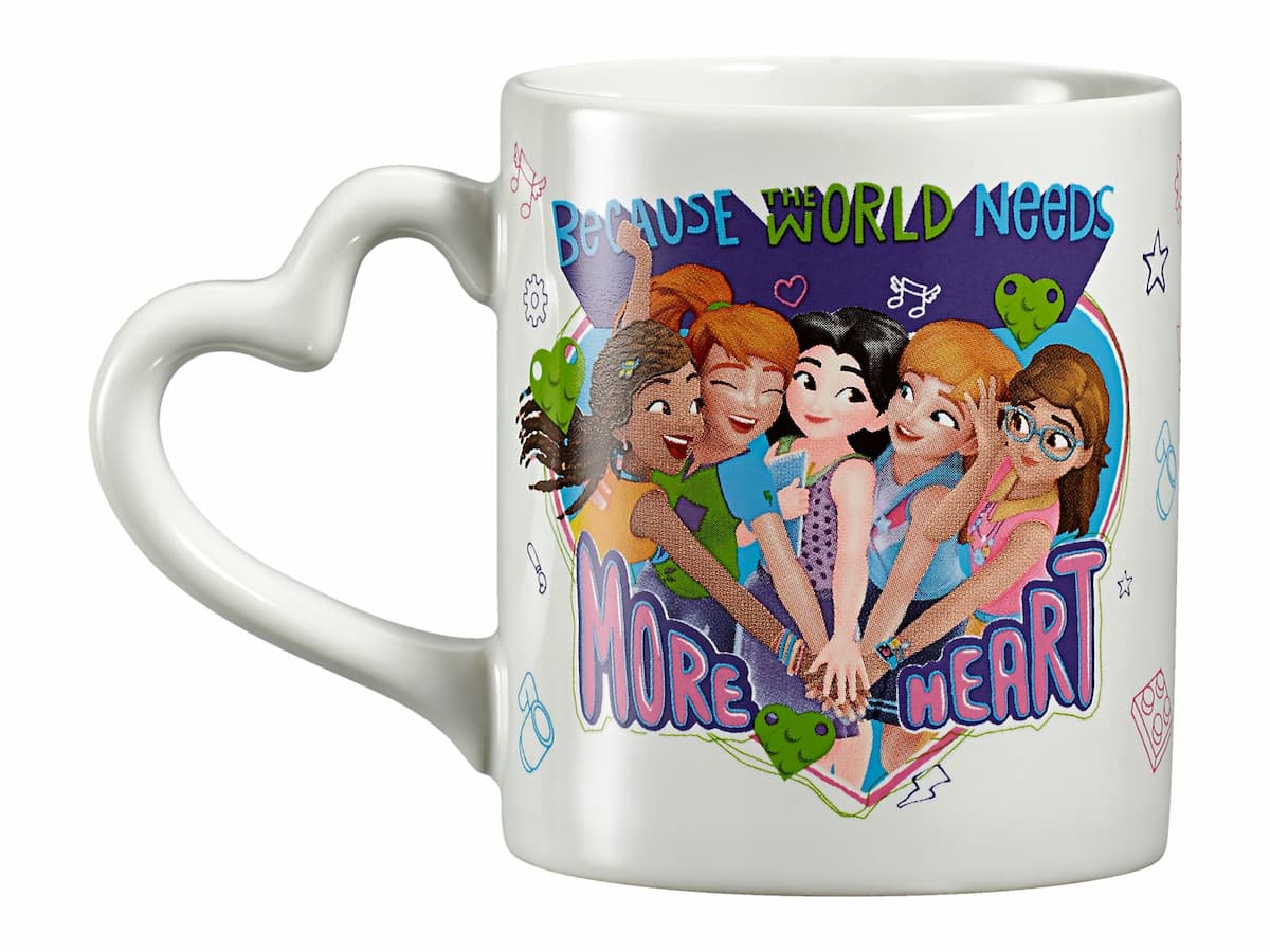 Friends Ceramic Mug LEGO Houseware set (#853891-1, 2019)