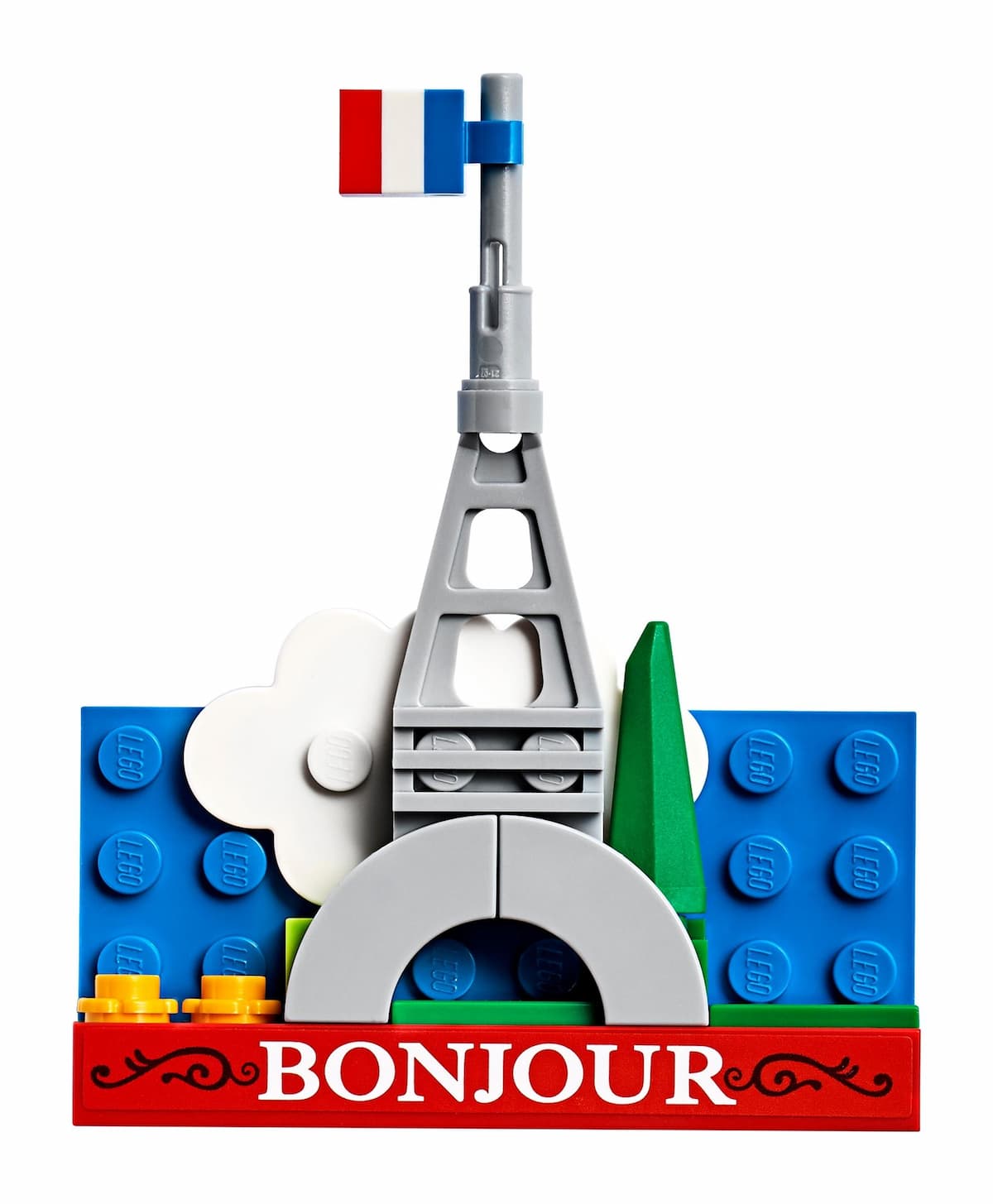 Eiffel Tower Magnet Build LEGO set (#854011-1)