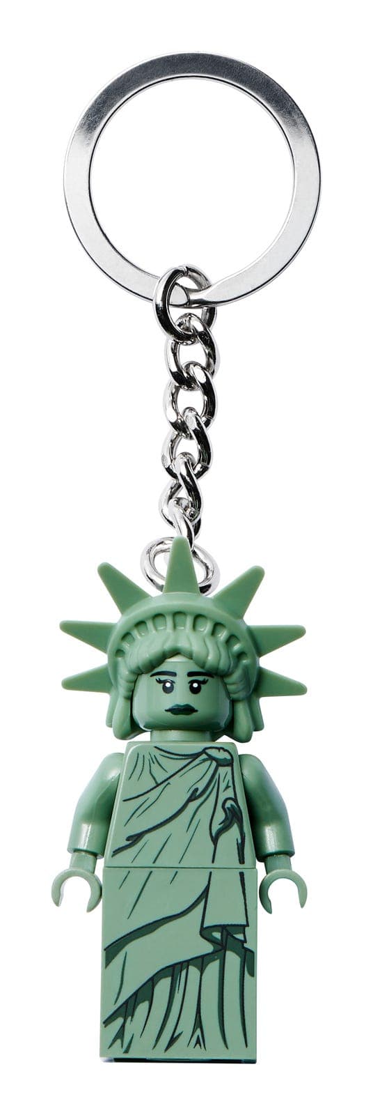 Lady Liberty Key Chain LEGO Key Chain set (#854082-1, 2021)