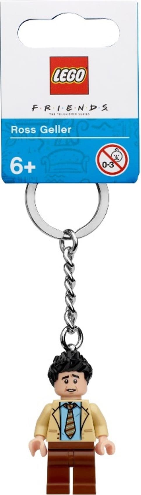 Ross Geller Key Chain LEGO Key Chain set (#854117-1, 2021)
