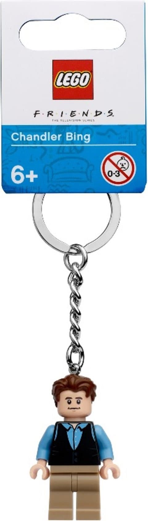 Chandler Bing Key Chain LEGO Key Chain set (#854118-1, 2021)