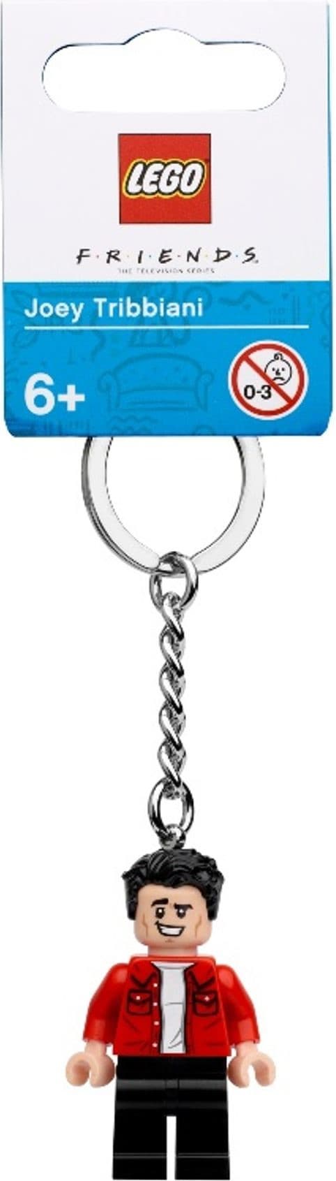 Joey Tribbiani Key Chain LEGO Key Chain set (#854119-1, 2021)