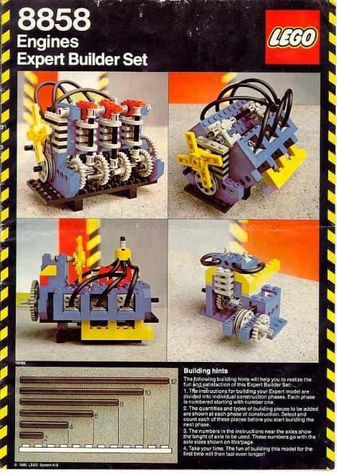 Auto Engines LEGO set (#858-1)
