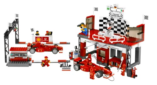 Ferrari Finish Line LEGO set (#8672-1)