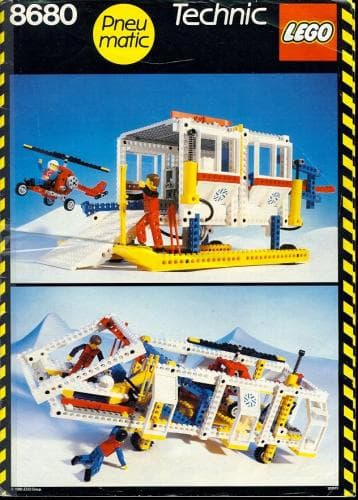 Arctic Rescue Base LEGO set (#8680-1)