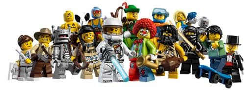 Series 1 - Complete - All Sets LEGO set (#8683-17)
