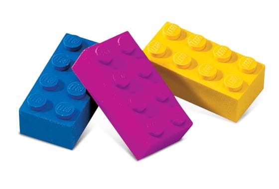 Brick Eraser Set LEGO Stationery and Office Supplies set (#876993-1, 2008)