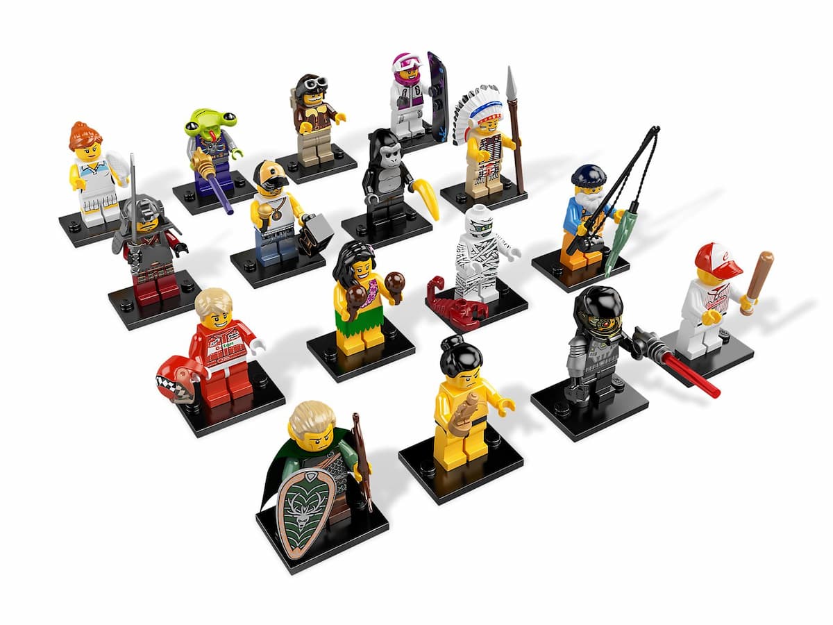 Series 3 - Complete - All Sets LEGO set (#8803-17)