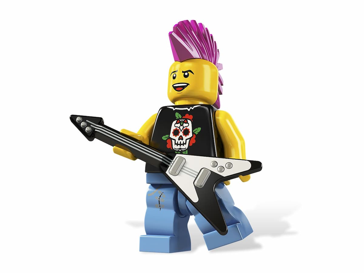 Punk Rocker LEGO set (#8804-4)