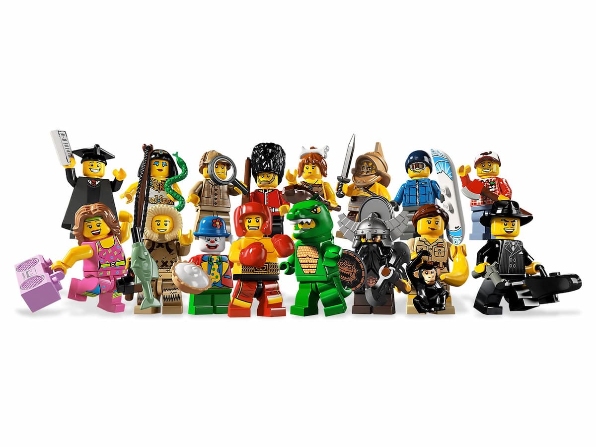 Series 5 - Complete - All Sets LEGO set (#8805-17)