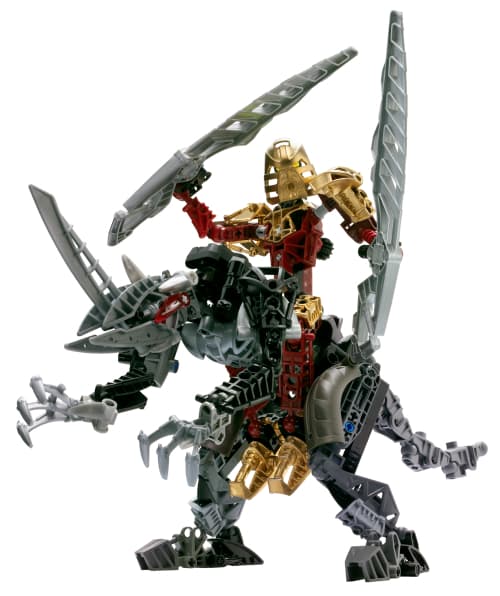 Toa Lhikan & Kikanalo LEGO set (#8811-1)