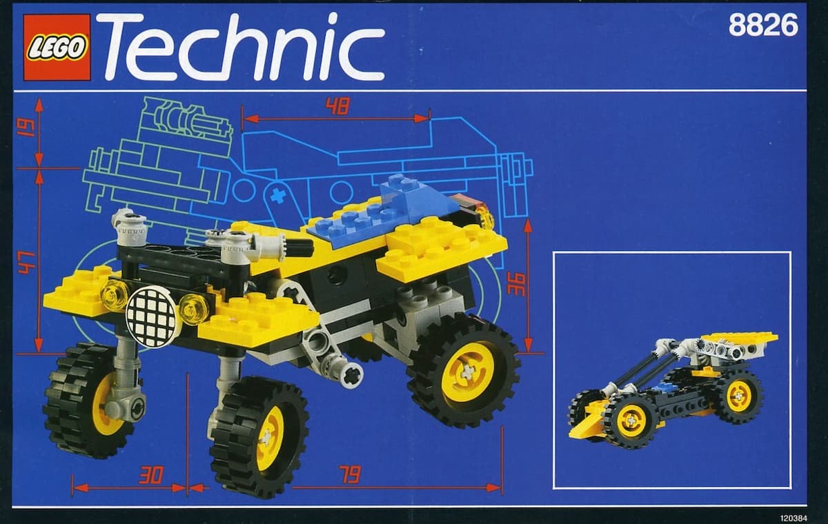 ATX Sport Cycle LEGO set (#8826-1, 1993)