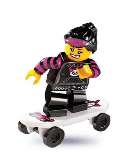 Skater Girl LEGO set (#8827-12)