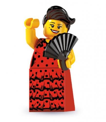 Flamenco Dancer LEGO set (#8827-6)