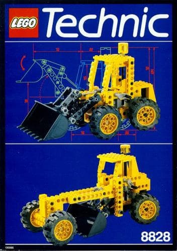 Front End Loader LEGO set (#8828-1, 1993)