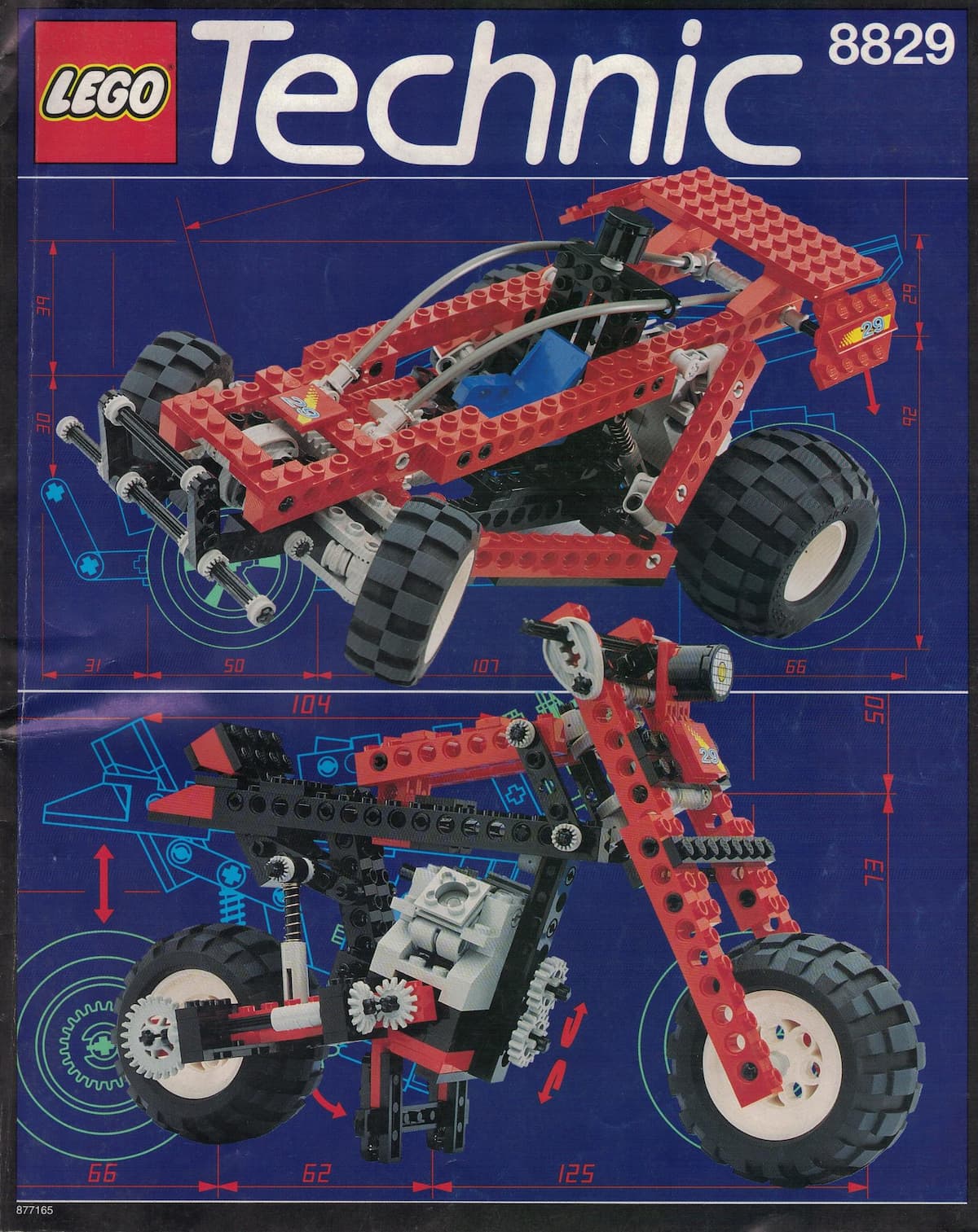 Dune Blaster LEGO set (#8829-1, 1994)