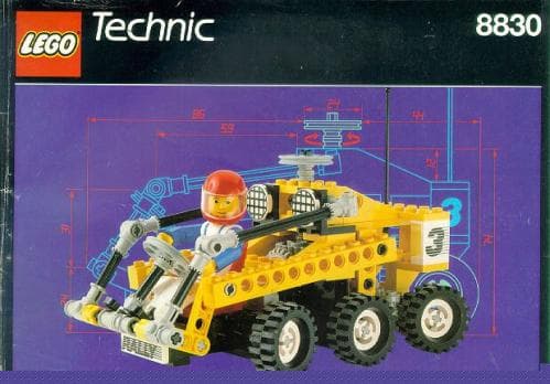 Rally 6-Wheeler LEGO set (#8830-1, 1990)
