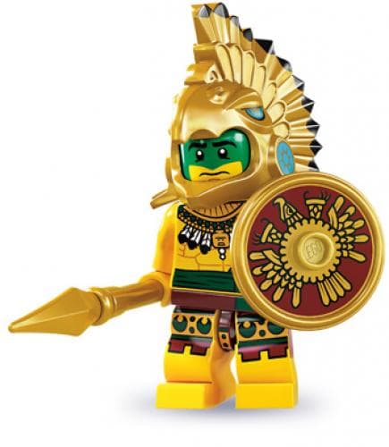 Aztec Warrior LEGO set (#8831-2)