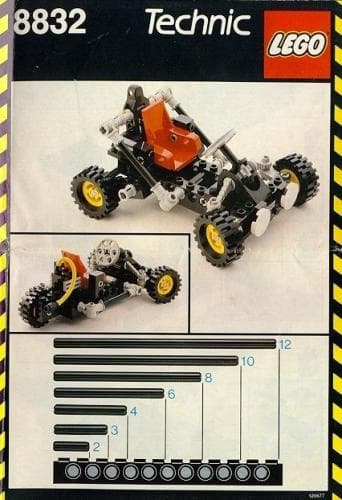 Roadster LEGO set (#8832-1, 1988)