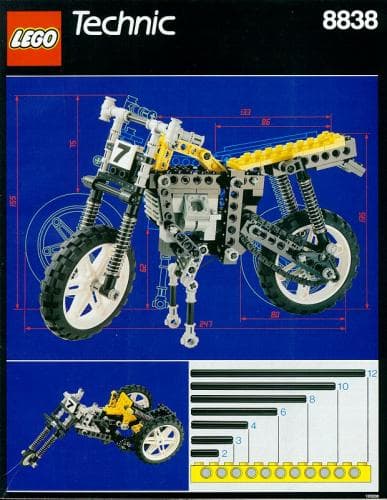 Shock Cycle LEGO set (#8838-1, 1991)