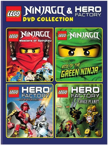 Ninjago and Hero Factory Collection (DVD) LEGO set (#883929399031-1)