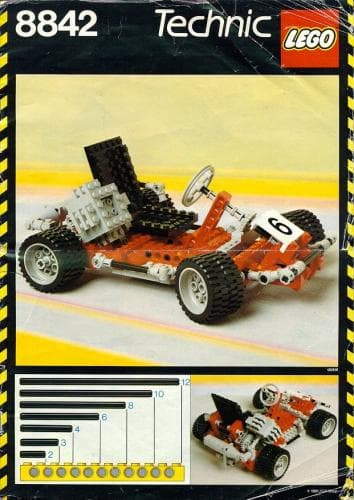 Go-Cart LEGO set (#8842-1, 1986)