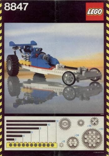 Dragster LEGO set (#8847-1)