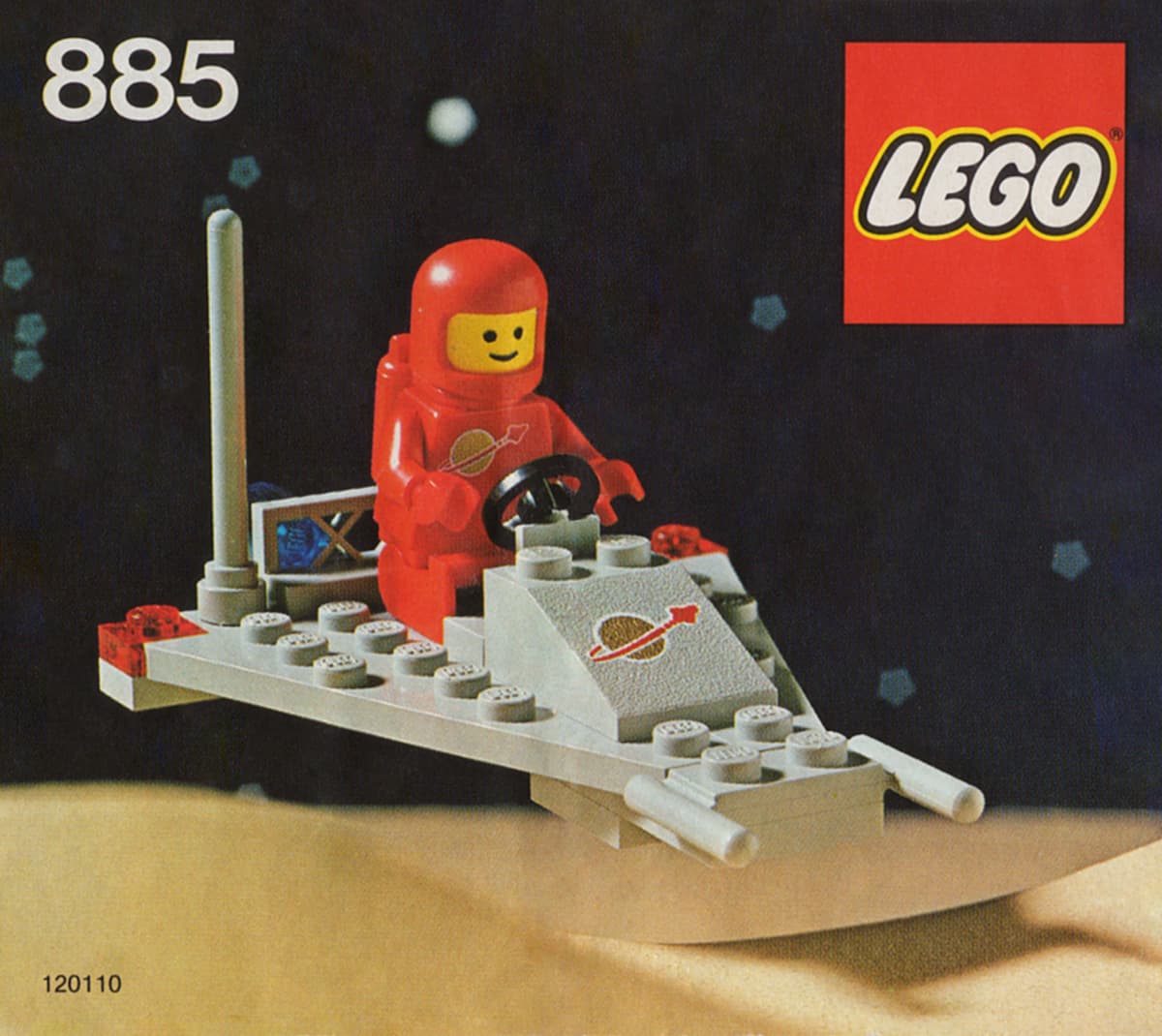 Space Scooter LEGO set (#885-1)