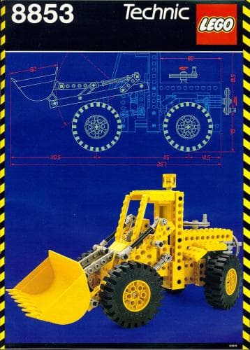 Excavator / Digger LEGO set (#8853-1, 1988)