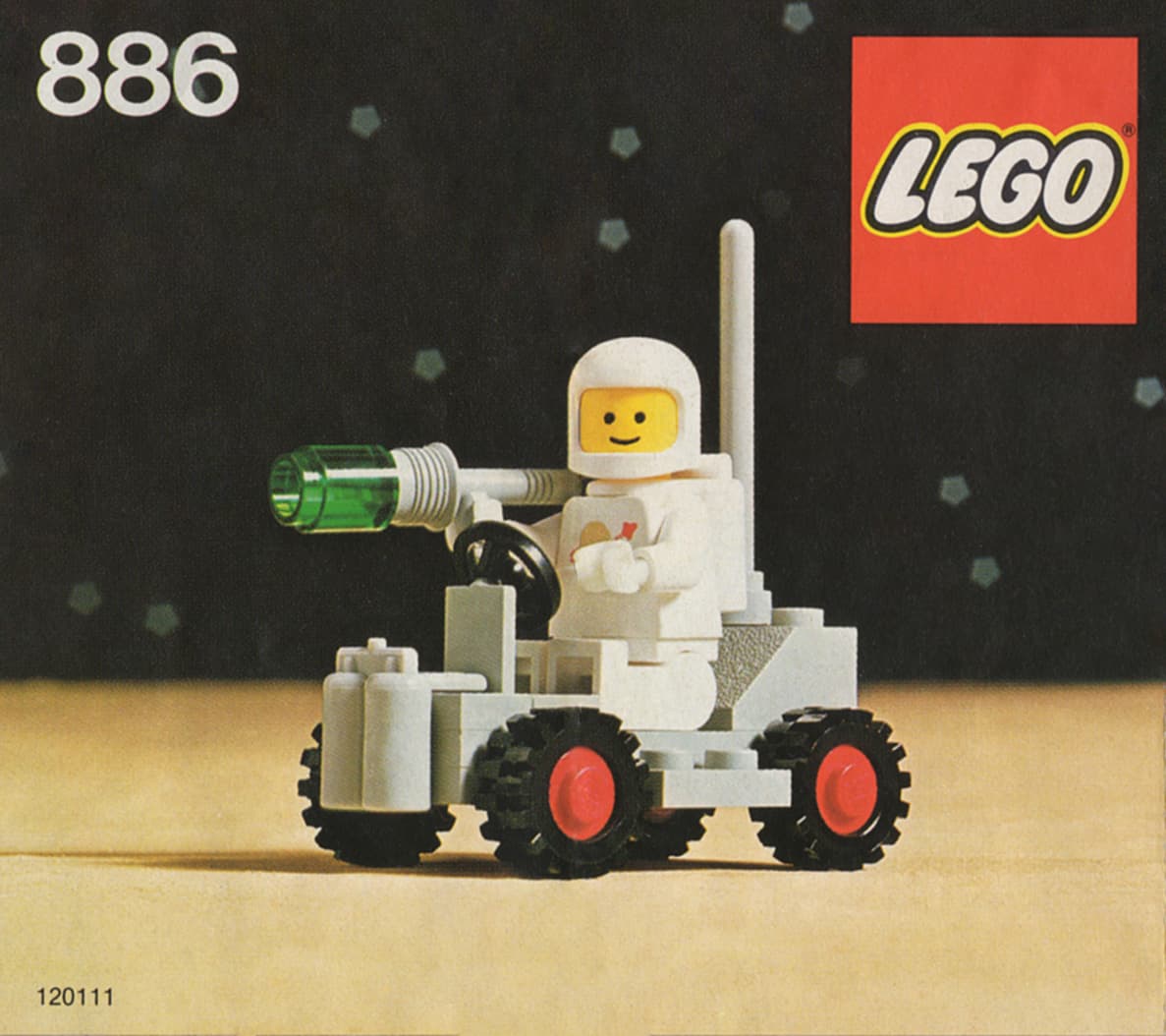 Space Buggy LEGO set (#886-1)