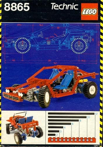Test Car LEGO set (#8865-1)